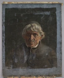 Porträt eines älteren Priesters, ca. 1884